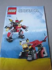 Lego Creator 5764 Building Instructions Instruction Cow + Robot