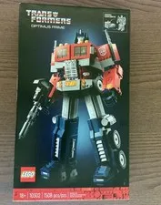 LEGO Icons Optimus Prime 10302 2-in-1 Robot/Truck Transformer New box damage