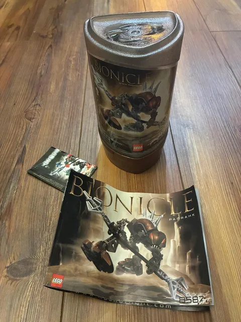 LEGO BIONICLE 8567 Pahrak Canister & Instructions Only No Parts - 🔥FAST SHIP 🔥
