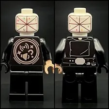 Lego Star Wars Luke Skywalker Smart Alignment Minifigure Misassembly Misprint