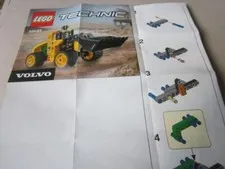 Lego Technic Building Instructions Instruction 30433 Technic Volvo Caterpillar Dozer