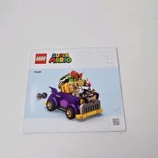 Lego Super Mario Manual Only For Set 71431 Bowsers Muscle Car NO BRICKS