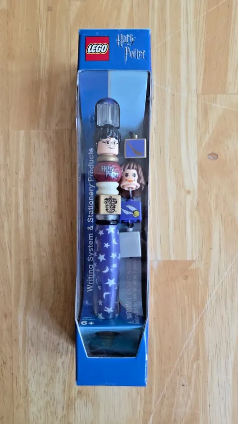 LEGO Harry Potter Pen Set Minifigure Writing System NEW Sealed Mid-2000s