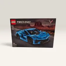 LEGO Technic Chevrolet Corvette Stingray 732 Pieces 9+  (Unopened)  Set 42217