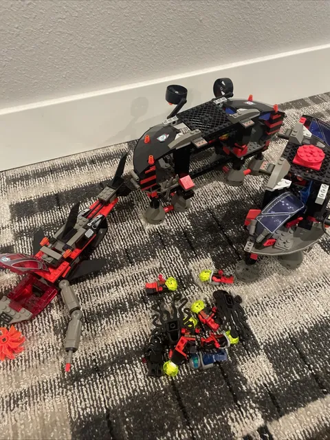 Lego Alpha Team Incomplete Sets: 4795 Ogel Underwater Base, 4793 Ogel Sub Shark