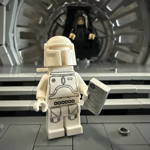 Brickluv White Boba Prototype Minifigure 