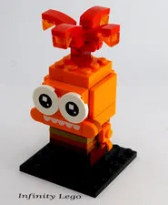 LEGO Orange Anxiety Minifigure BrickHeadz Disney Inside Out 2 (40749)  80 Pieces