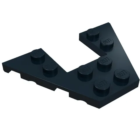 10x LEGO® Part 47407 - Wedge, Plate 4 x 6