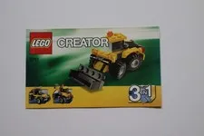 LEGO® 5761 Creator 3 In 1 Mini Digger Instruction Manual Only!
