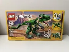 LEGO Creator 3in1 31058 Mighty Dinosaurs RETIRED 174 pcs T-Rex Triceratops