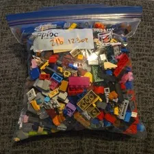 Miscellaneous Bag Of Lego Pieces 2lb 12.3oz