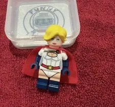 LEGO DC Comics Power Girl Custom minifigure by Funny Brick Rare