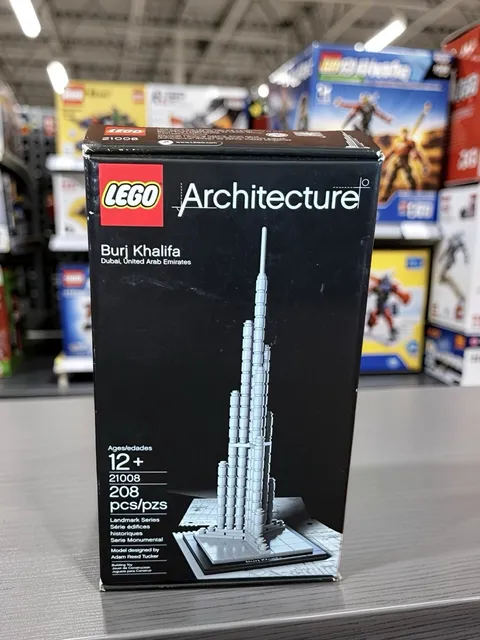 Brand New SEALED NEW LEGO Architecture 21008 Burj Khalifa Building Kit RETIRED