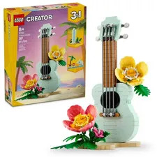 LEGO Creator 3 in 1 Tropical Ukulele Building Toy - Build & Display Set for Kids
