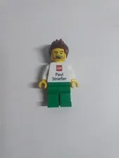 Lego Paul Striefler Employee Business Card Minifigure Rare Retired