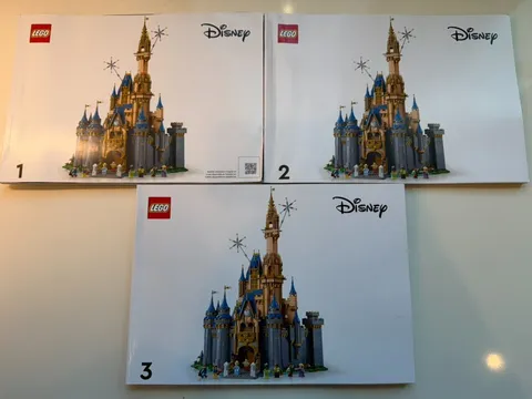 LEGO 43222 Disney Castle Instruction Manual Book Only Replacement Authentic