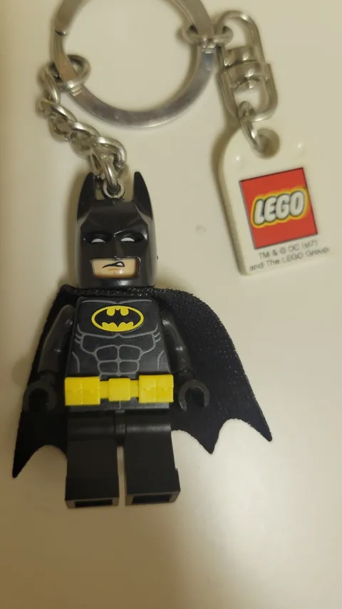 Lego Batman Key Chain Black Costume 
