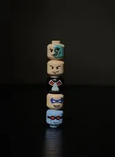 Pad Printed Custom Lego Head Lot