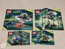 LEGO Alien Conquest Instruction Manual Lot 7052 7051 7050 7049