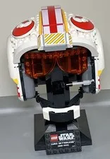 LEGO Star Wars: Luke Skywalker Red Five Helmet 75327 - 7-1/2” X 5” Complete READ
