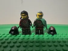 LEGO Ninjago Time Twins Acronix and Old Krux Set, Hair and Masks Included