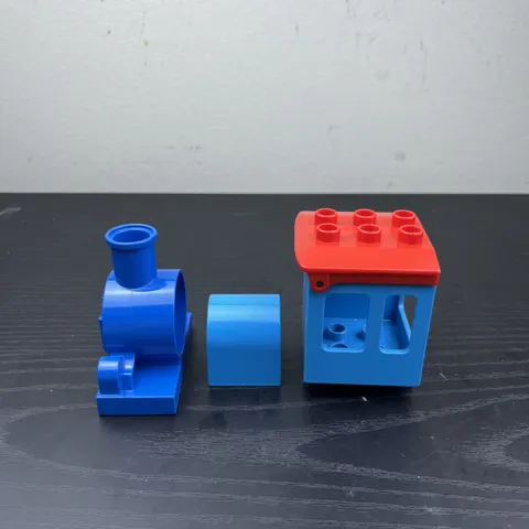 LEGO DUPLO Dark Azure Train Cab Roof & Front Engine Cover 10810 Replacement