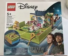 New Retired LEGO Disney 43220 Peter Pan & Wendy Storybook Adventure Sealed Box