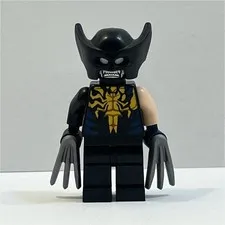 LEGO Marvel Venomized Wolverine Minifigure 76336 w/ Claws Minifigure Freshly NEW