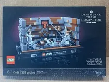 LEGO 75339 Star Wars: Death Star Trash Compactor Diorama. Sealed And Ships Free!