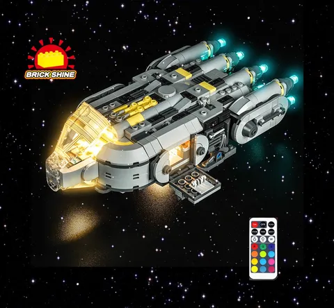 Brick Shine -GC Light kit for Lego Anzellan Starship 75445 (NEW)