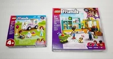 LEGO Friends (Lot Of 2) 42680 Heartlake City Store & 42675 Unicorn Delivery Car