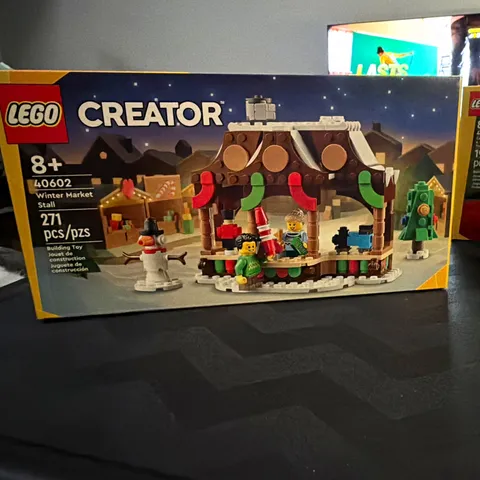 LEGO Creator Winter Market Stall Complete Set 40602 271 pcs 8+ Box