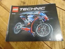 Lego 42036 Technic Street Motorcycle Instructions Booklet MANUAL ONLY 2015