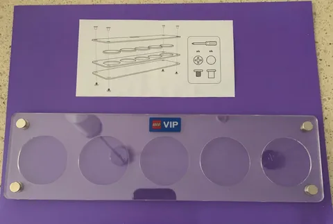 Lego 5006473 VIP Coin Display Case Holder for VIP Coin *NEW*
