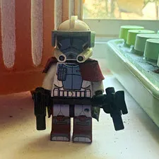 LEGO Star Wars Arc Trooper Minifigure Mark on Right Leg