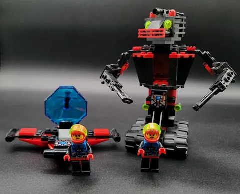 LEGO Space: Spyrius Recon Robot 6889 & Saucer Scout 6835 - No Box/Manual Vintage