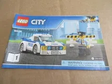 LEGO City police 60138 - Manual #1