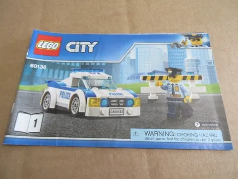 LEGO City police 60138 - Manual #1