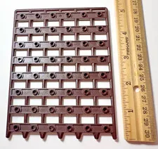 Lego 1 x 12 x 16 Gate Piece (75005) Star Wars Rancor Pit Portcullis Door, Brown