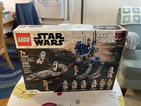 LEGO Star Wars 75280 501st Legion Clone Troopers The Clone Wars MISB