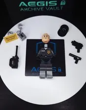 LEGO Arkham Asylum Guard Minifigure Bat020 Pristine  Brand New Never Assembled