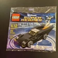 NEW & SEALED! Lego POLYBAG 30161 DC BATMAN Super Heroes BATMOBILE, Retired! 