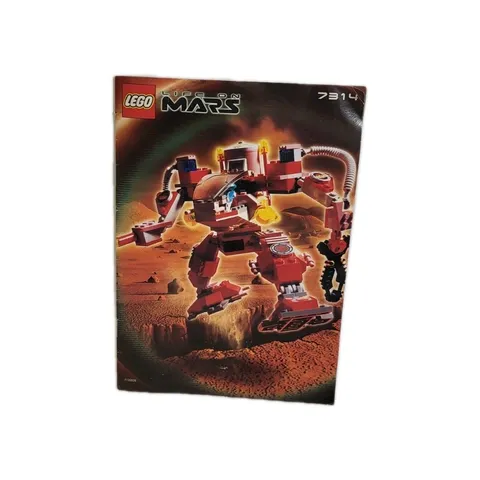 LEGO LIFE ON MARS 7314 Replacement Manual Instructions Booklet