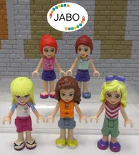 ( O11 /42 / 7 ) Lego Friends 5 figures minifigures