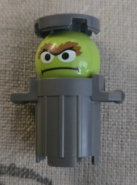 LEGO® Ideas Oscar The Grouch Minifigure Sesame Street 21324 Minifig