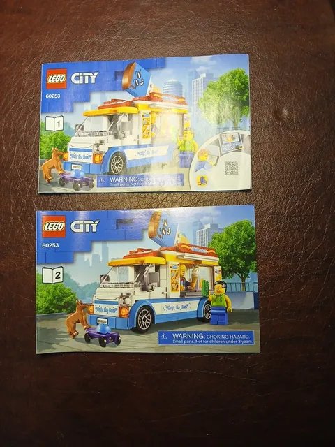 Lego Instructions Manual Booklet Only City 60253 Books 1 & 2