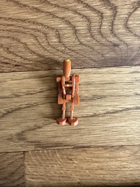 Lego Battle Droid Commander 75019 Dark Orange Episode 2 Star Wars Minifigure