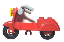 Lego Friends Red Scooter 15396 Minifigure Mini Doll Accessory NO KICK STAND