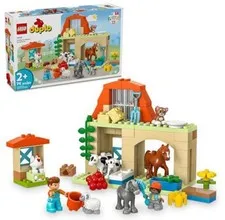 LEGO DUPLO Town Caring for Animals at The Farm Building Toys Playset  Learning