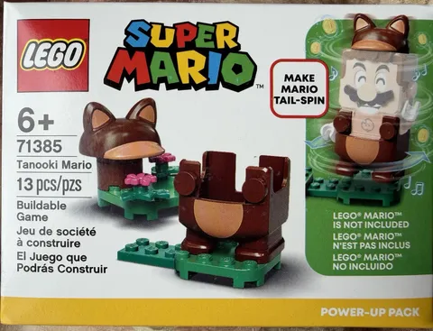 NEW Sealed - LEGO Super Mario 71385 - TANOOKI MARIO Racoon Suit - Rare Retired